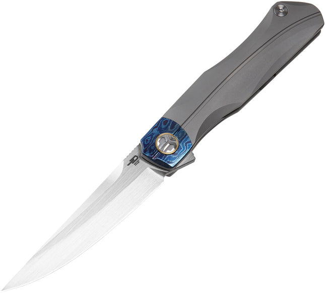 Thyra Framelock Gray Timascus