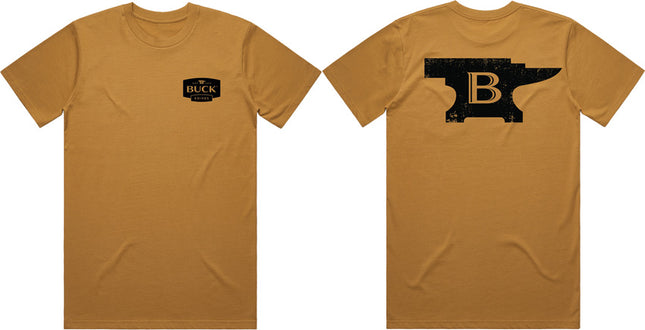 Anvil T-Shirt Camel Lrg