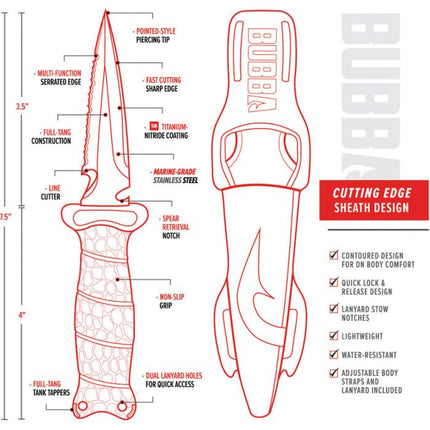 Pointed Dive Knife