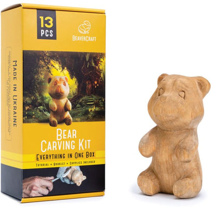 Bear Carving Kit
