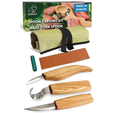 Extended Spoon Carving Set