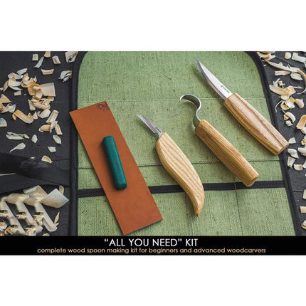 Extended Spoon Carving Set