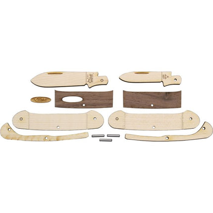 Wooden Knife Kit Canoe