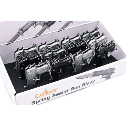 Gun Knife Keychain Display