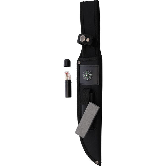 Large Survival Knife Silver