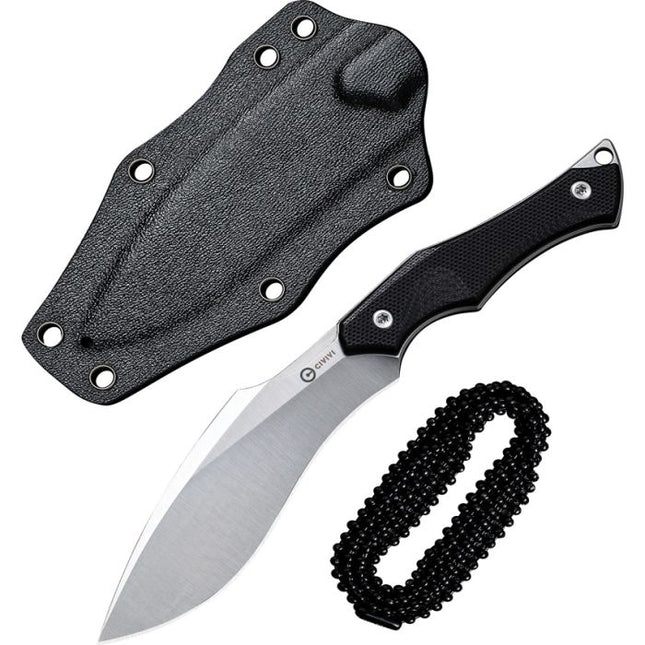 Vaquita II Neck Knife Black