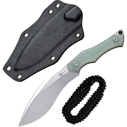 Vaquita II Neck Knife Jade