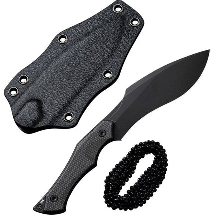 Vaquita II Neck Knife Black