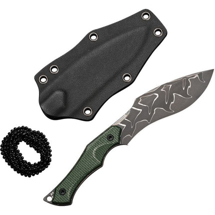 Vaquita II Neck Knife Green