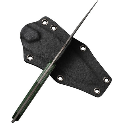 Vaquita II Neck Knife Green