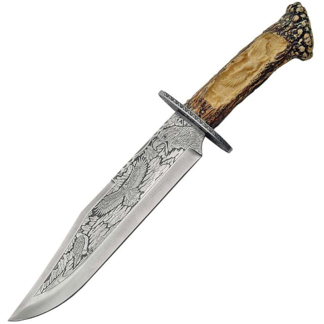 Bowie Knife w Display Eagle