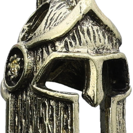 Spartan Helmet Bead Gold