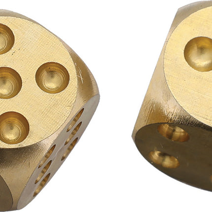 Large Brass Dice