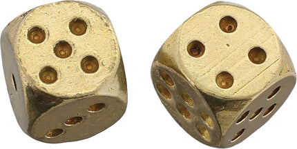 Small Brass Dice