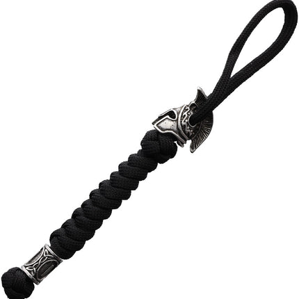 Black Spartan Paracord Lanyard
