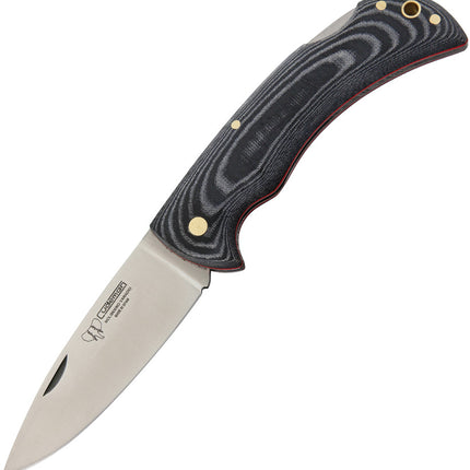 Lockback Hunter Black Micarta