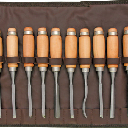 12 Piece Carving Chisel Set