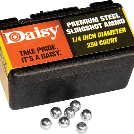 Steel Slingshot Ammo .25in