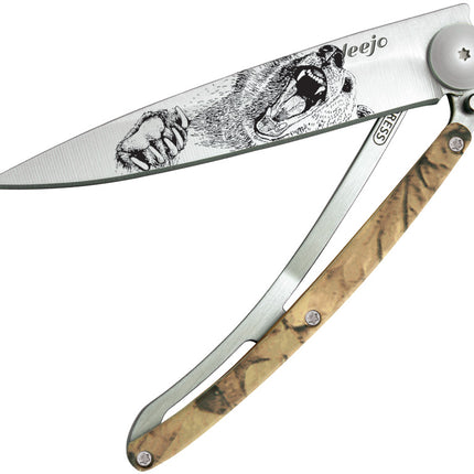 37g Tattoo Linerlock Grizzly