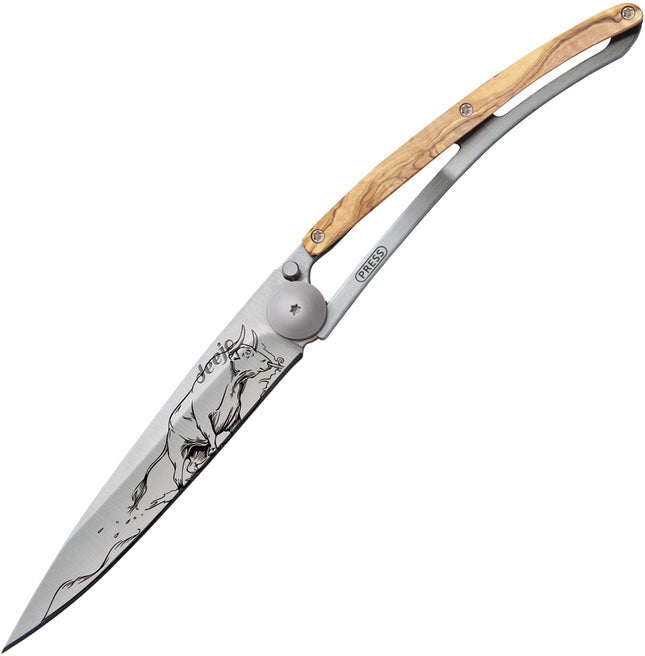 27g Tattoo Linerlock Bull