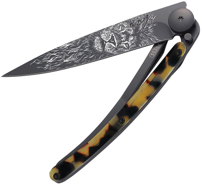 27g Tattoo Linerlock Lion