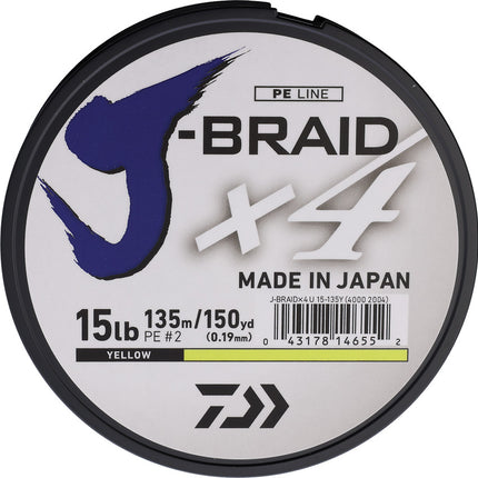 J-Braid Line 15/150 Yellow