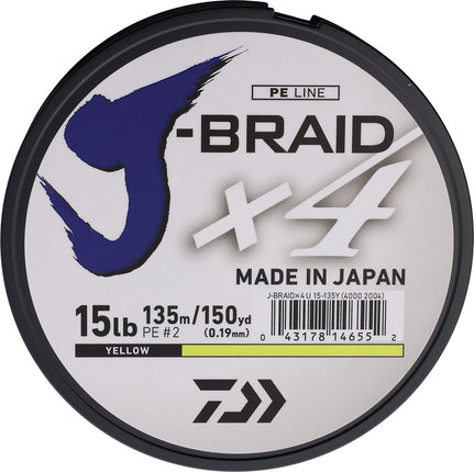 J-Braid Line 15/150 Yellow