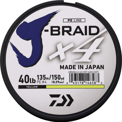 J-Braid Line 40/150 Yellow