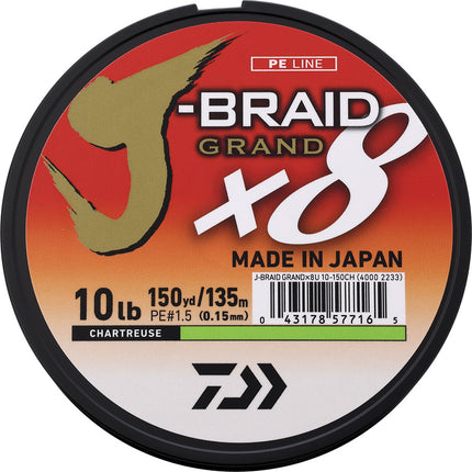 J-Braid Grand Line 10/150 Char