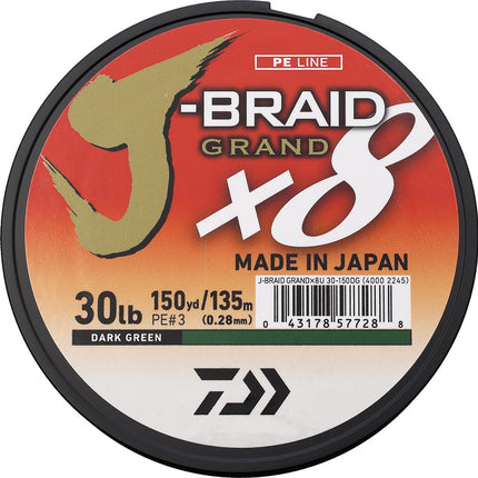 J-Braid Grand Line 30/150 Grn