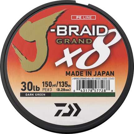 J-Braid Grand Line 30/150 Grn