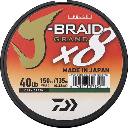 J-Braid Grand Line 40/150 Grn