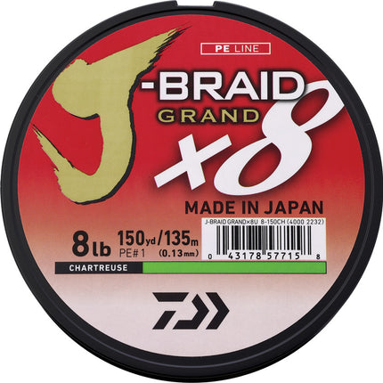 J-Braid Grand Line 8/150 Char