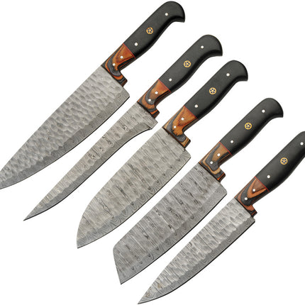 Kitchen Set W Knife Roll