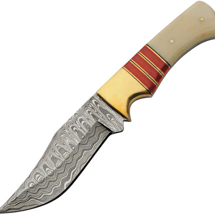 Admiral Fixed Blade Bone Red