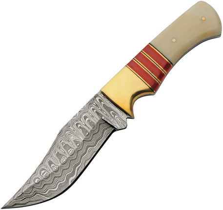 Admiral Fixed Blade Bone Red