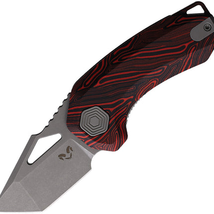 Oni Linerlock Blk/Red G10