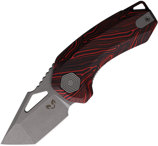 Oni Linerlock Blk/Red G10