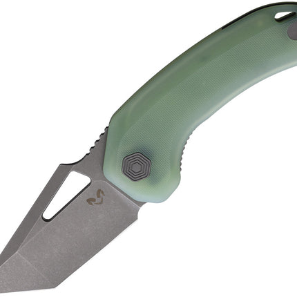 Oni XL Linerlock Jade G10