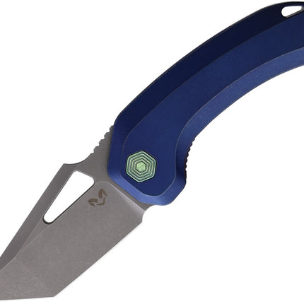 Oni XL Linerlock Blue Ti