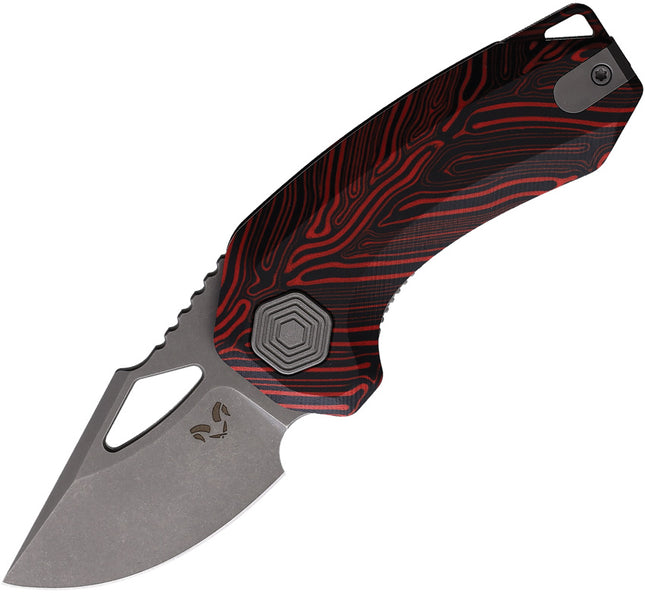 Djinn Linerlock Blk/Red G10