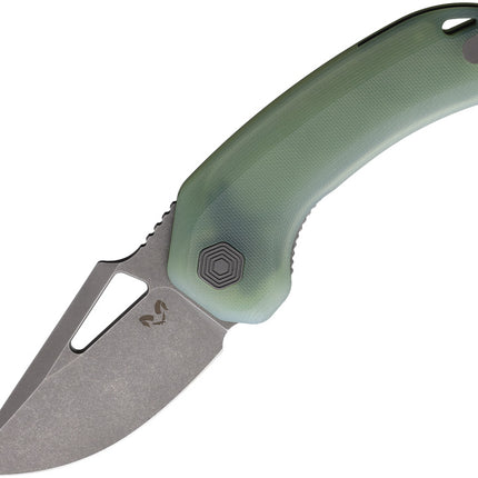 Djinn XL Linerlock Jade G10