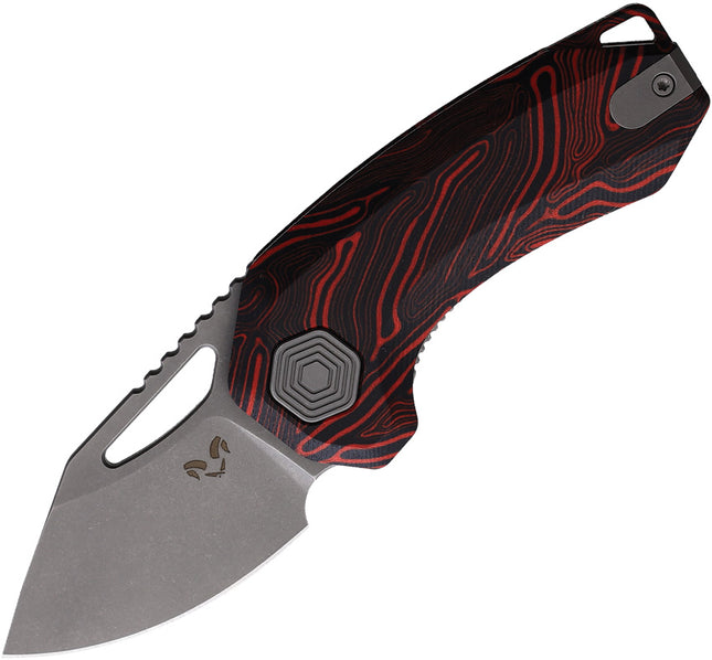 Anzu Linerlock Blk/Red G10