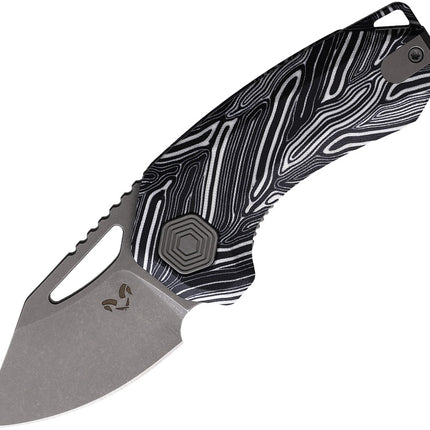 Anzu Linerlock Blk/white G10