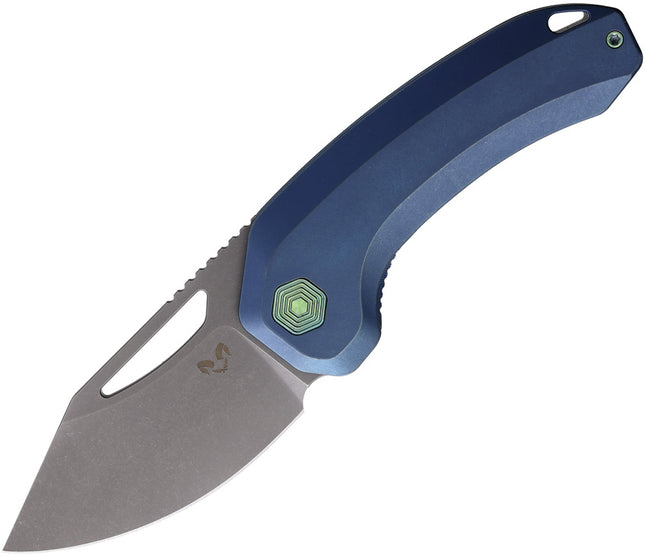 Anzu XL Linerlock Blue Ti