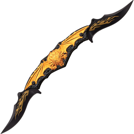 Dual Blade Linerlock A/O Gold
