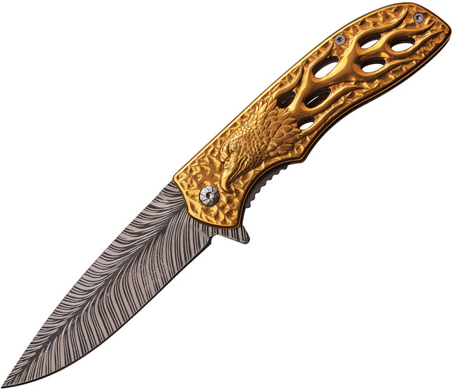 Eagle Linerlock A/O Gold