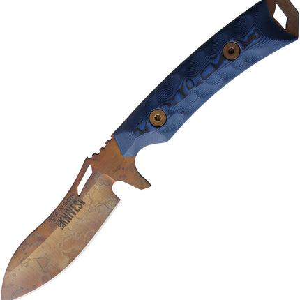 Harvester Fixed Blade Blk/Blu