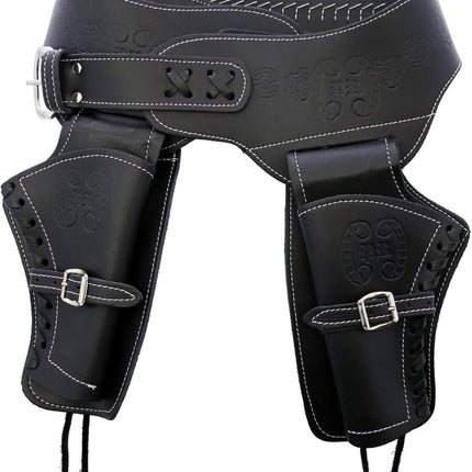 Sm Double Draw Holster Black