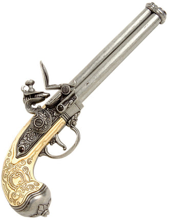 Italian 3-Barrel Flintlock